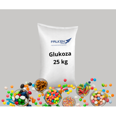 Glukoza krystaliczna / Dekstroza 25 kg | spożywcza | worek | hurt