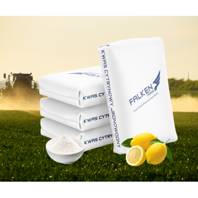 Kwas Cytrynowy Jednowodny 25 kg -  Regulator Kwasowości