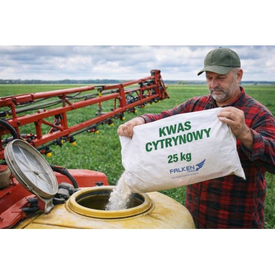 Kwas Cytrynowy Jednowodny 25 kg -  Regulator Kwasowości